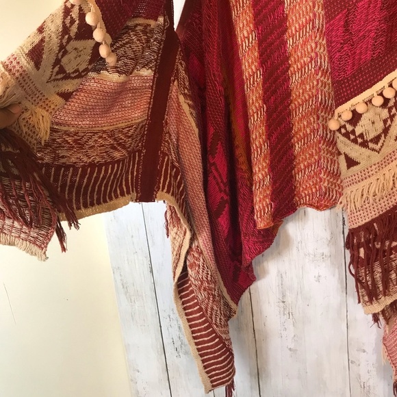 MOTH Anthropologie Durango Jacquard Boho Sweater Vest Size XS/S - Picture 9 of 16